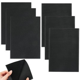 Velcro Tape for Sewing, Velcro Tape for Sewing, Velcro Tape Wide, Velcro for Sewing, Velcro Strips for Textiles, Clothing, Shoes (Pack of 3, 20 x 30 cm)