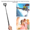 Action Camera Aluminium Alloy 6 Section Selfie Stick 18‑72cm for