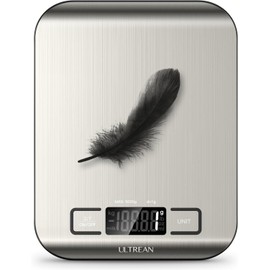 Ultrean Digital Kitchen Scale Weight Grams and Ounces for Baking Cooking 11lb