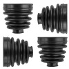 Caltric 2 Rear Axle Outer Inner CV Boot Kit for