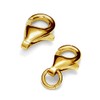 My-Bead Lobster Clasp 19 mm 925 Sterling Silver 24 Carat