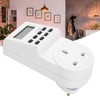 Timer Switch Plug Intelligent Programmable Outlet Timer Socket for Electrical
