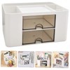 VILLFUL Drawer Organizer Box for Desk Multifunctional Stationery Storage Container