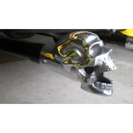 Mad Dog Products 2 1/4'' I.D. Skull Exhaust Tip Polished - Sold Individually - Made in the USA