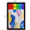 SparklyHome 8 Pack, Black Theatre Frame, Theatre Bill Frame, Holds