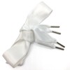 WEGOODZF Satin Ribbon Shoe Laces: 3CM Wide Flat Silk Shoelaces