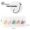 Machilea 2025 Neue Twist Spoon Forelle UV-Aktiv (4g) 5cm Twister