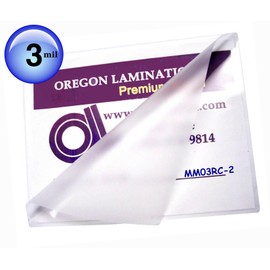 Oregon Lamination Heat Activated Laminating Pouches 3 Mil 11-1/4” x 17-1/4” [Pk of 200] 286mm x 438mm x 75 microns Thick Mini-Menu for 11 x 17 Size Sheets, Clear