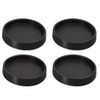 Furniture Wheel Coaster 4 Pieces Non-Slip Rubber Floor Mats Floor
