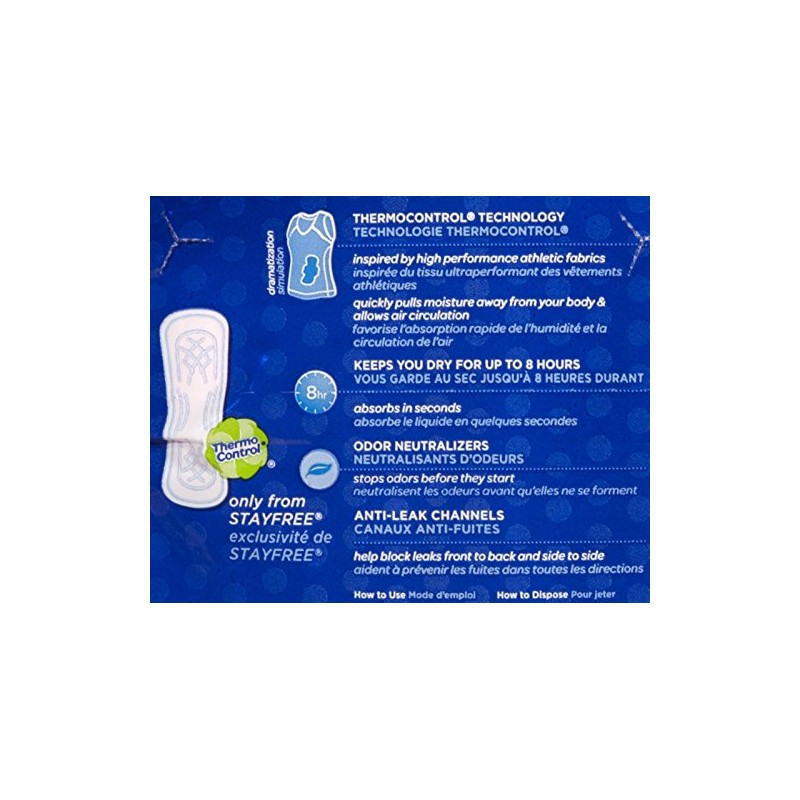 Stayfree Maxi Pads, Super - 10 ct