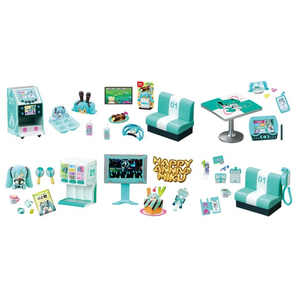 Hatsune Miku Series] Mikumiku Karaoke Box, Set of 6 (All
