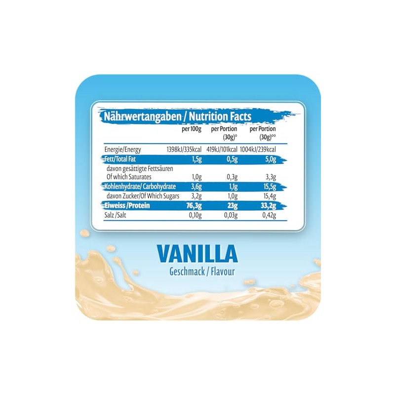 ALL STARS Muscle Protein 300 g - Extra Cream with