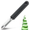 Potato Peeler, Peeler, Plastic, Black, 19 cm, Vegetable Peeler, Stainless