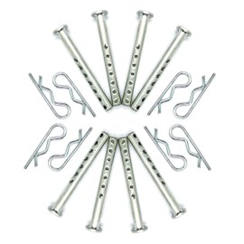 472795 014973472795 Clevis Pin with R- Clip (1/4 inch X 2-1/2 inches) (8 Sets)