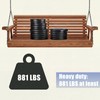 Otoolling Porch Swing Hanging Chain, Black
