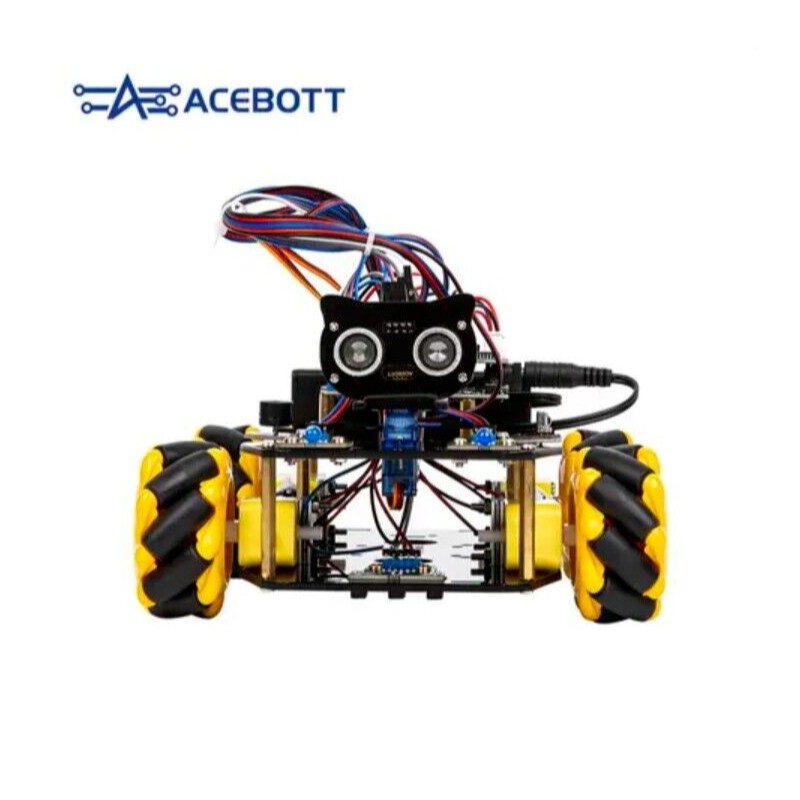 Acebott Robot Smart Car DIY Kit - 4WD Programmable Robot