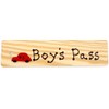 SCHOOL PASSES - AA-911 EGSET4-CAR SET OF 4(HALL, BATHROOM, BOY'S