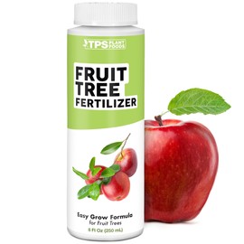 TPS NUTRIENTS Fruit Tree Fertilizer for All Fruit Trees Peach, Apple, and Pear, Liquid Plant Food 8 oz (250mL)
