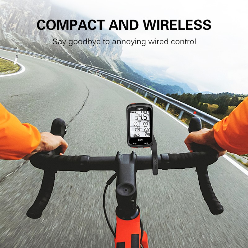 Bicycle GPS Computer Waterproof Wireless ANT+ Smart Bike Speedometer Bicycle
