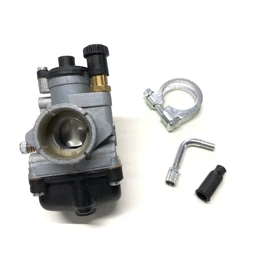 17.5mm PHBG Tuning Carburettor with Hand Choke Fits Gilera Runner Piaggio NRG MC2, MC3, Power 50-24mm Intake Manifold 32mm Air Filter Connection