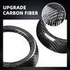 Carbon Fiber Covers Air Vent Covers on Both Sides of