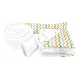 BabyBaby Set De Edredón Para Cuna Cama Corral Palmeras Md