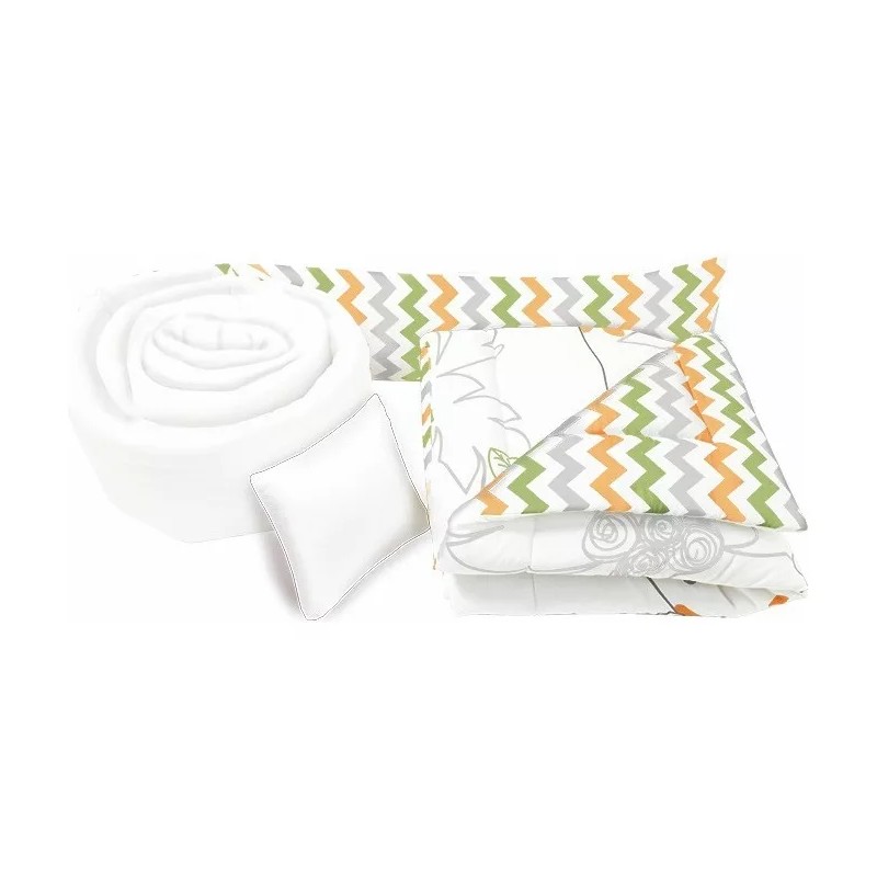 BabyBaby Set De Edredón Para Cuna Cama Corral Palmeras Md