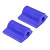 F FIERCE CYCLE 2pcs Universal Blue Motorcycle Gear Shift Shifter