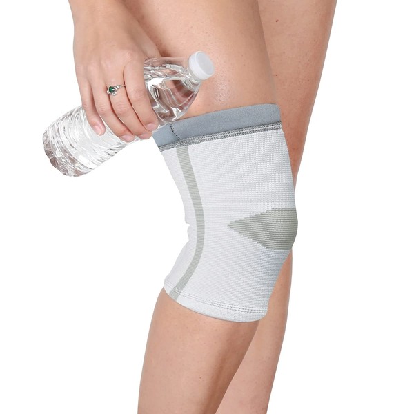 Support Plus Women's Ultra Light Knee Support Compression Sleeve Brace, Regular