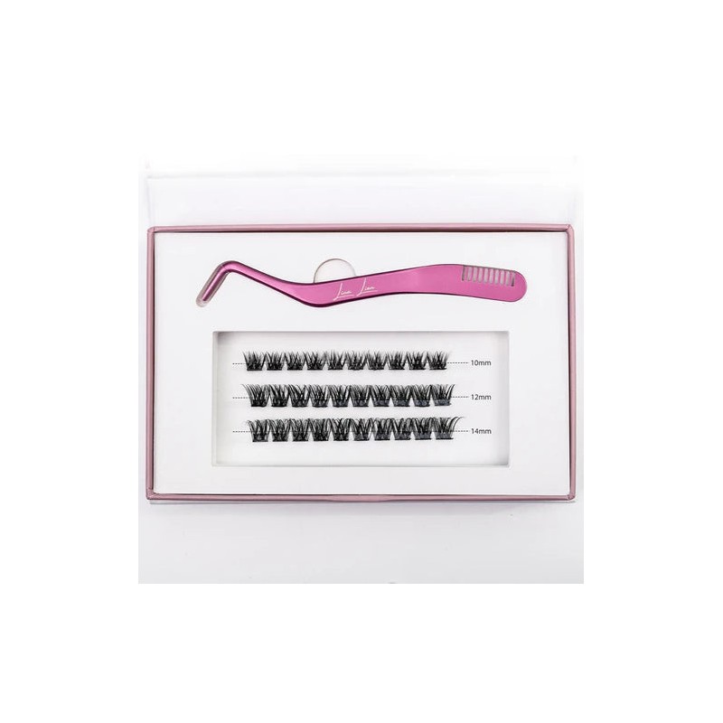 Lina Lien Press Lash Starterkit Glamour Black Glue Strip