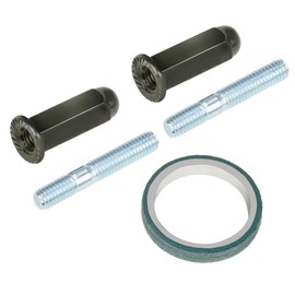 HIAORS GY6 Exhaust Bolt and Gasket Kit Compatible with Taotao 50cc 125cc 150cc ATM50 VIP Most Chinese Scooter Moped 139QMB 4-Stroke Engine Coolster SSR Xpro Jonway ATV Quad 4 Wheeler Go Karts Parts