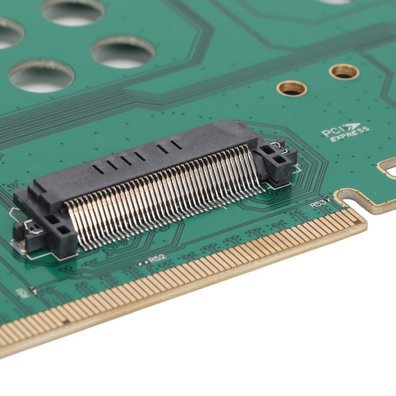 Riser Card PCIE3.0 X16 M.2 U.2 SSD Hard Drive Expansion