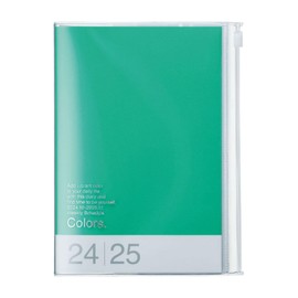 MARK'S 2024/2025 Pocket Diary B6 Vertical Colours // Green: From October 2024 to December 2025