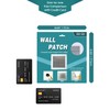 benvesa Drywall Patch, 4x4 in, 5 Pcs, Wall Patch Repair
