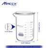 Maccx 170oz(4000ml) Sturdy Glass Beaker, Heavy-Duty Lab Beaker, 3.3 Borosilicate