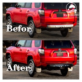 Rear Bumper Lower Valance Panel Compatible with 4Runner 2014-2023,Replacement TO1095204 5390135240 (Rear Bumper（Gloss Black）)