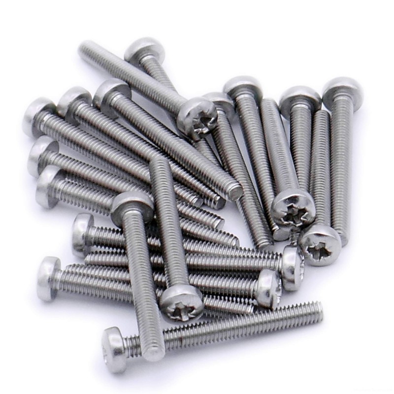 M5 (5mm x 20mm) Pozi Pan Machine Screw (Bolt) -