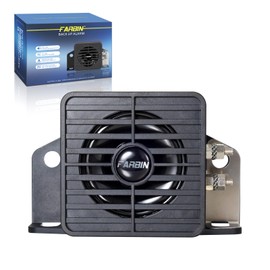 FARBIN Truck Back up Alarm 105dB 12V-48V Car Reverse Alarm Horn with BIBI Buzzer Warning, Waterproof Industrial Heavy-Duty Backup Warning Back Up Beeper