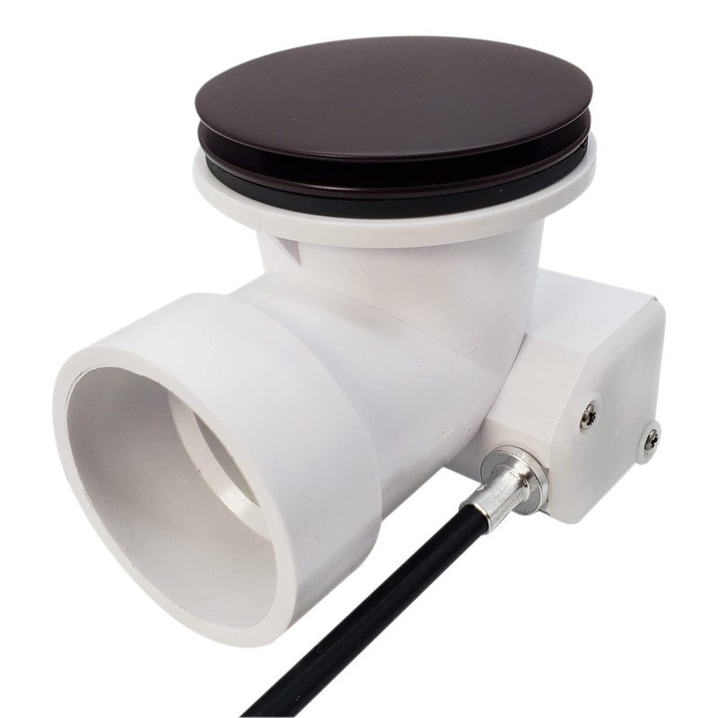 Westbrass Standard Trim for Cable Drive Bath Waste, Oil Rubbed