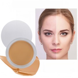 MAEPEOR Cream Concealer 9 Colors Lightweight Full Coverage Concealer Corrector for Concealing Dark Circles, Acne, Blemishes, Pores and Spots (02 Fair Light)