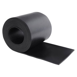 Rubber Strips, Neoprene Mats, Rubber Sheets, Solid Rubber Profiles Rubber Mats for DIY Floor Protection, Covers, Shock Protection, Non-Slip (100 mm x 1.5 mm x 3 m)