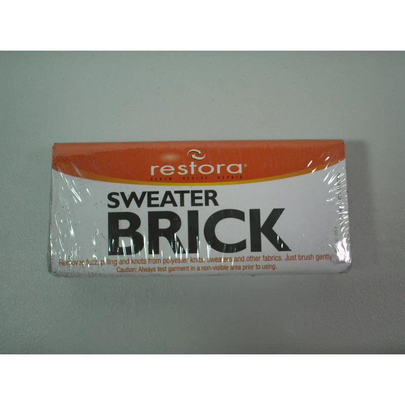 Restora Sweater Saver Stone Fuzz Removal Brick For Knits &