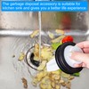 sourcing map Kitchen Sink Stopper Plunger, Cutlery Guard for Garbage