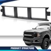 PIT66 Front Bumper Center Cover W/o Metal Clips, Compatible With