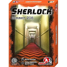 ABACUSSPIELE 48223 Sherlock Room 208, Crime Card Game