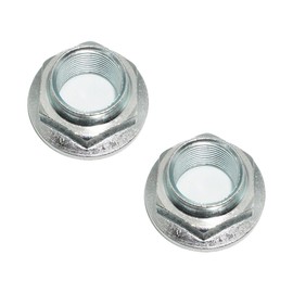 2Pc Front & Rear Axle Nut Kit OEM 902170049 Compatible with 2000-2025 Subaru - Fits Forester, Outback, Impreza, WRX, STI, Crosstrek, Ascent, BRZ - CV Spindle Nut Replacement