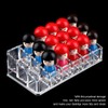 Lipstick Storage Box with 18 Grids, Transparent Acrylic Lipstick Display