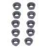 10Pcs Carbide Turning Inserts Round Coated Blade for Wood Metal