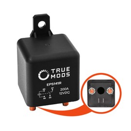 OLS 12V 200 Amp Split Charge Relay Switch - 4 Terminal Relays for Truck Boat Marine