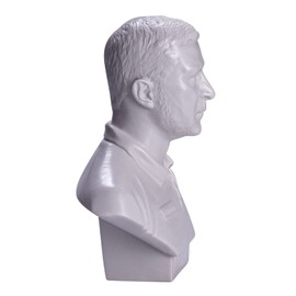 danila-souvenirs Ukrainian President Volodymyr Zelensky (Zelensky) Marble Bust Statue Sculpture 15 cm